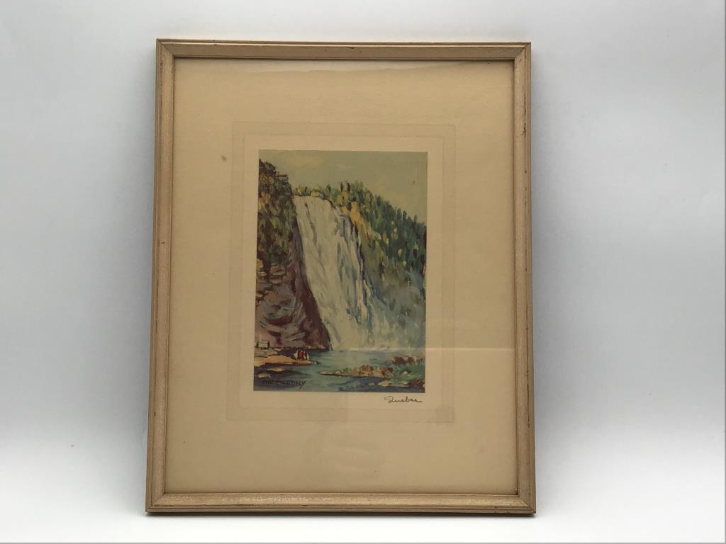 Lot of 6 Various Framed Prints Including Landscape