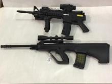 Lot of 2 Toy Guns Including Lg. Rifle
