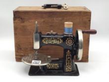 Very Nice Iron Stitchwell Sewing Machine Mfg.