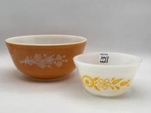 Lot of 2 Includiing Lg. Pyrex Bowl & Fireking