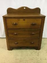 Sm. Antique Three Drawer Chest