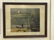 Framed Print-Mississippi Moon by Georges