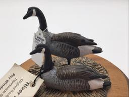 Pair of Miniatures on Board by Ray Windmiller-