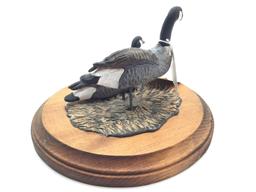 Pair of Miniatures on Board by Ray Windmiller-