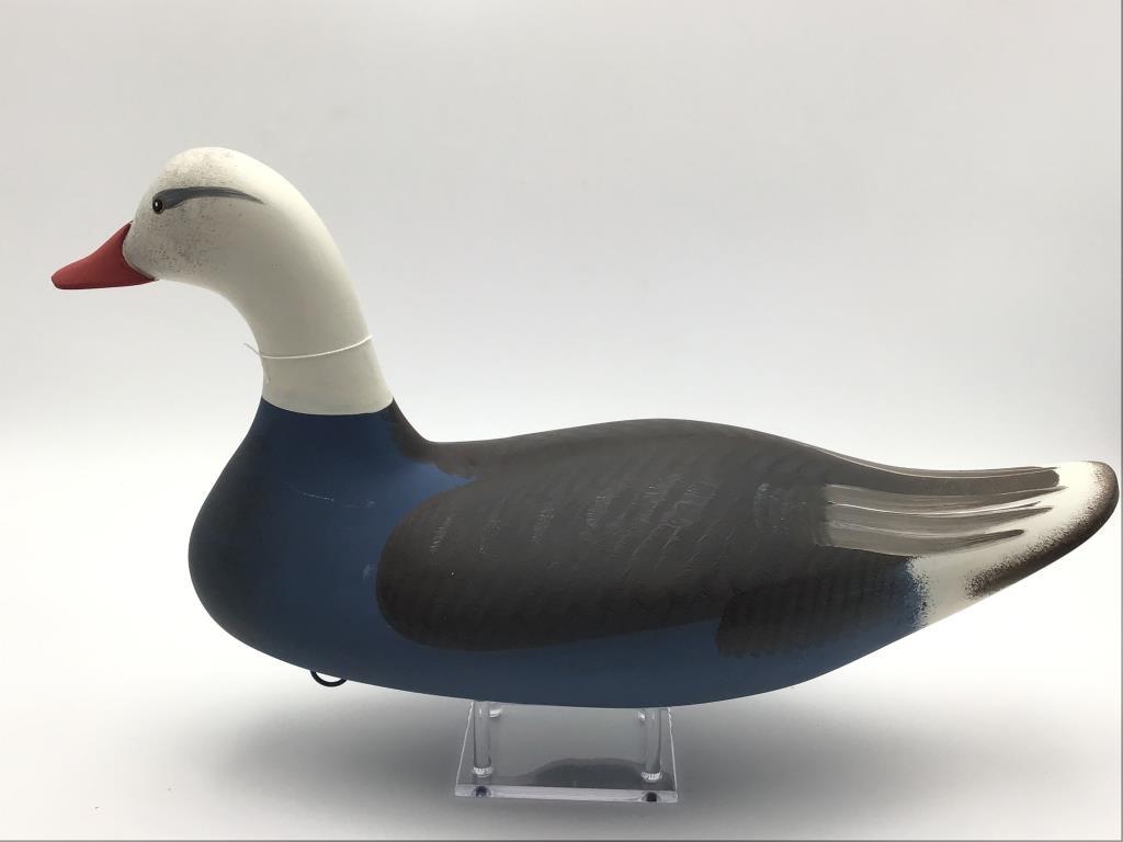 Blue Goose Decoy by Dave Walker-2010