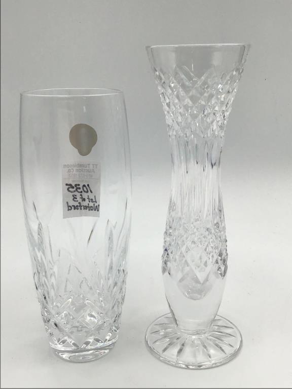 Lot of 3 Crystal Pieces Including