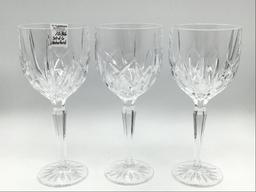 Set of 6 Matching Waterford Goblets