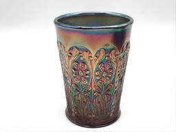 Set of 6 Matching Floral Decorated Carnival