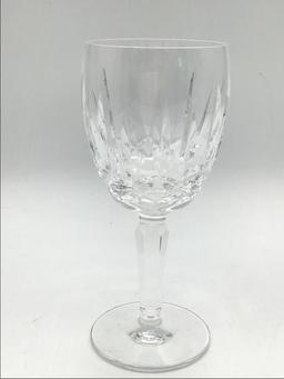 Set of 9 Matching Waterford Crystal 7 Inch Tall