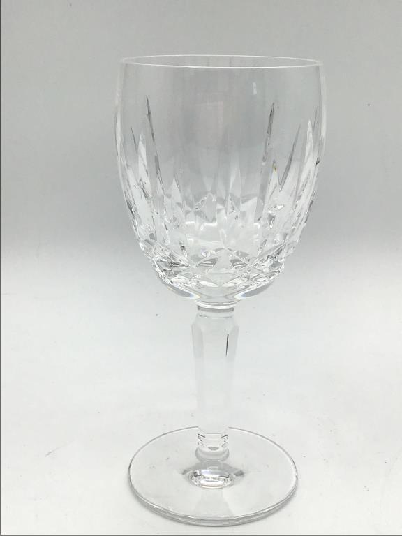 Set of 9 Matching Waterford Crystal 7 Inch Tall