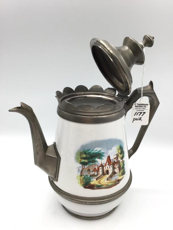 Pair of Matching Design Antique German
