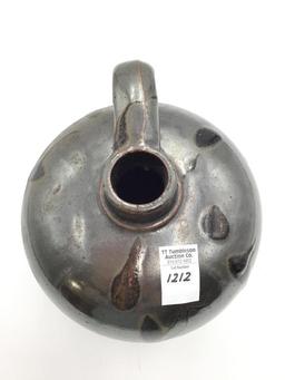 Unmarked Brown Drip Glaze Stoneware Jug