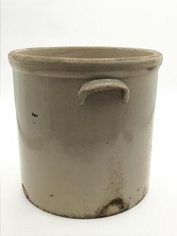 5 Gal Crock Front Marked Alexis Pottery Co.