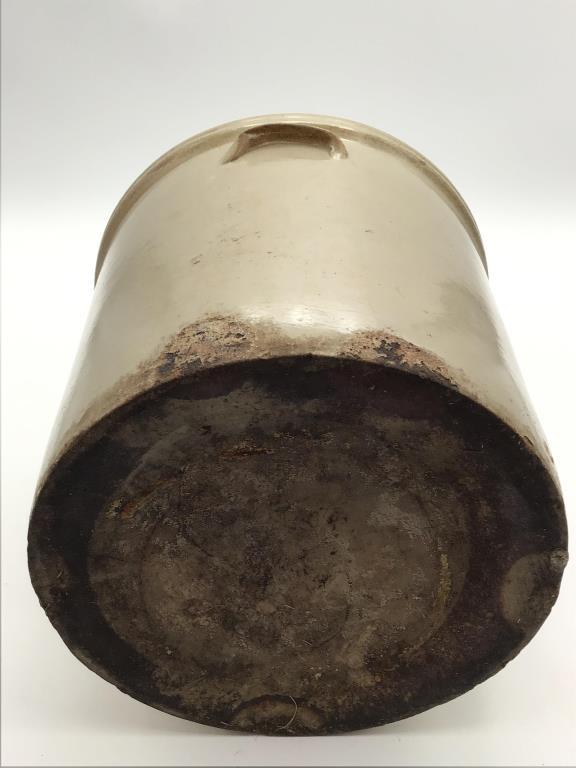 5 Gal Crock Front Marked Alexis Pottery Co.