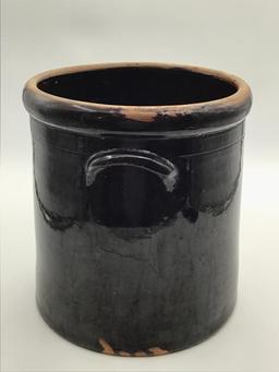 5 Gal Crock Front Marked Beck & Bros. Pottery