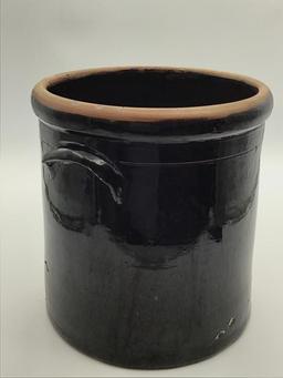 5 Gal Crock Front Marked Beck & Bros. Pottery