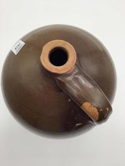 Brown Crock Jug Marked Bech &  Bro