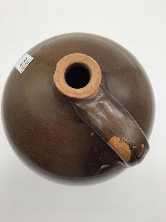 Brown Crock Jug Marked Bech &  Bro