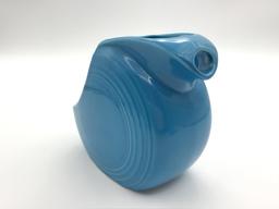 Lot of 3 Including Blue Fiesta Pitcher,