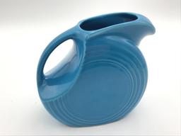 Lot of 3 Including Blue Fiesta Pitcher,
