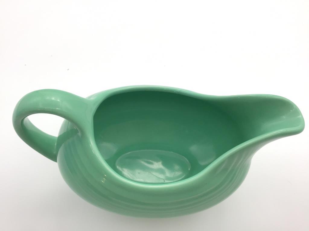 Lot of 3 Including Blue Fiesta Pitcher,