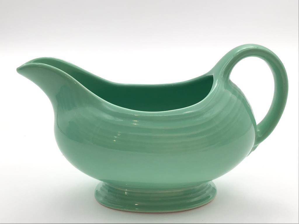 Lot of 3 Including Blue Fiesta Pitcher,