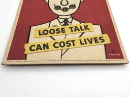 Heavy Stand Up Cardboard Adv.Sign-