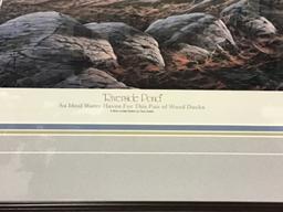 Framed "Riverside Pond" Print-1995 An Ideal Water