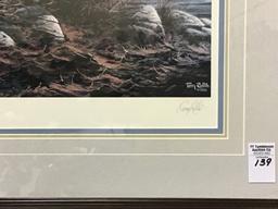 Framed "Riverside Pond" Print-1995 An Ideal Water