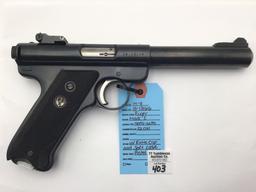 Ruger Mark I Target 22 Cal Semi Auto Pistol