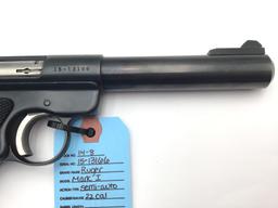 Ruger Mark I Target 22 Cal Semi Auto Pistol
