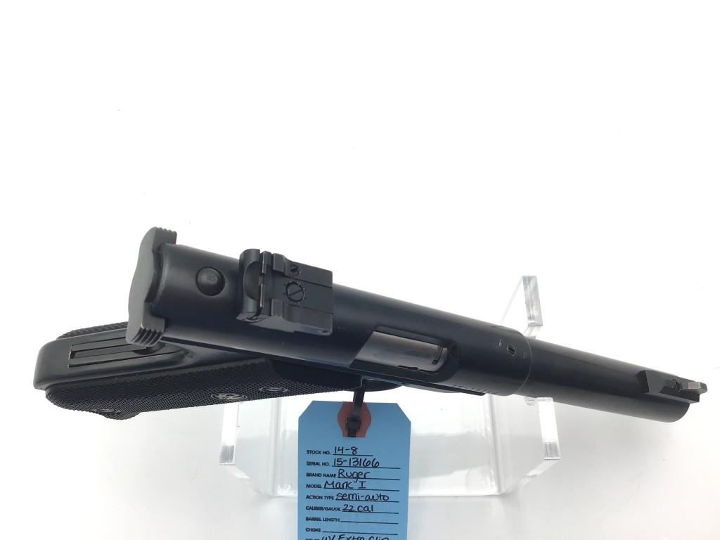 Ruger Mark I Target 22 Cal Semi Auto Pistol
