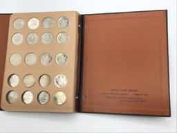 Folder w/ Kennedy Half Dollars Including