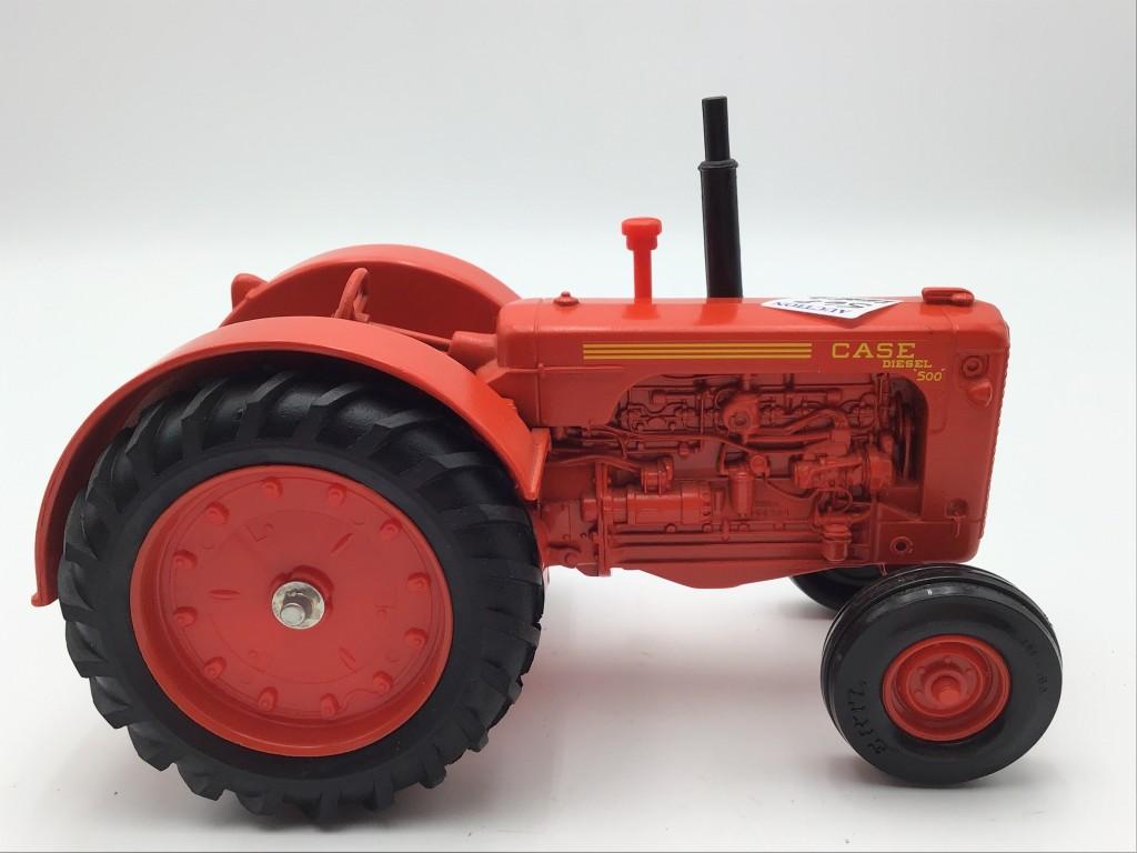 Lot of 2-1/16 Scale Case Toy Tractors Including