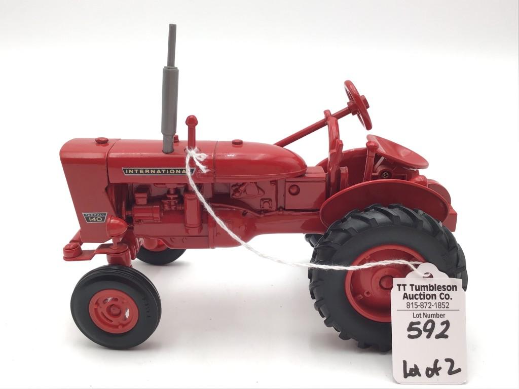 Lot of 2 Cub Toy Tractors Including