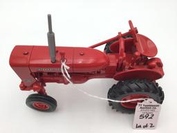 Lot of 2 Cub Toy Tractors Including
