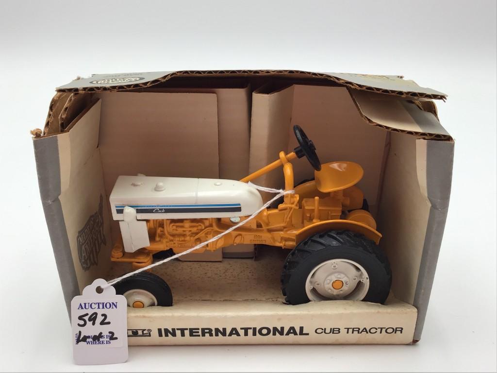 Lot of 2 Cub Toy Tractors Including