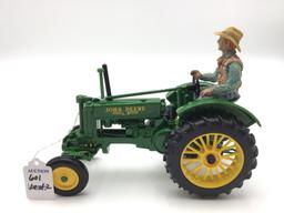 Lot of 2-1/16 Scale Toy Tractors Including