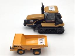Lot of 2-Sm. Toys Including Caterpillar Challenger