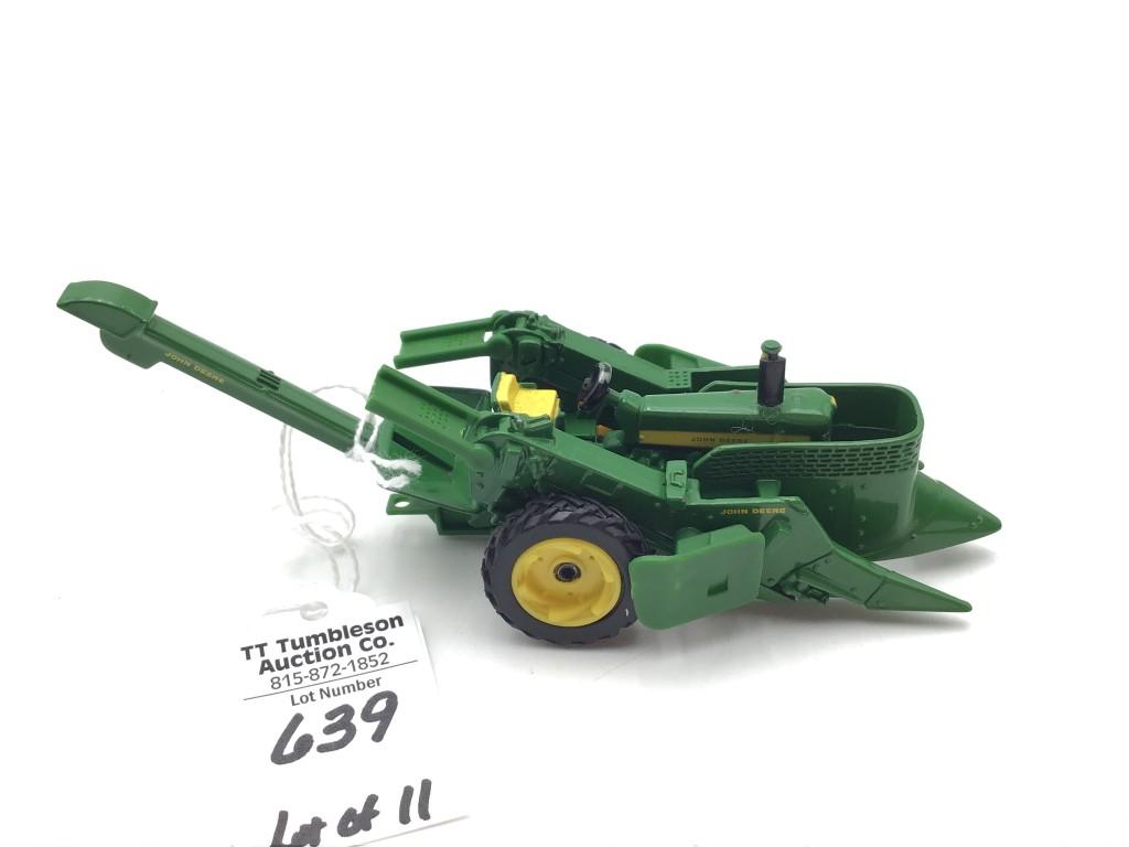 Lot of 11-Miniature 1/64 Scale John Deere