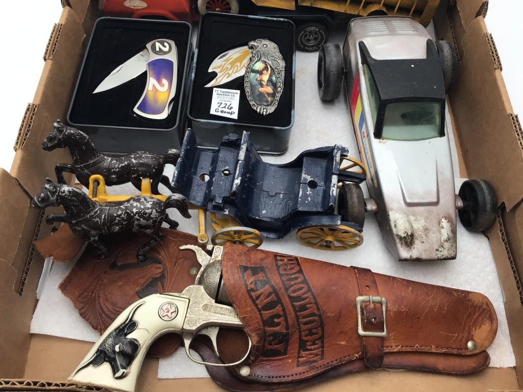 Group Including Nylint Race Car, Cap Gun &