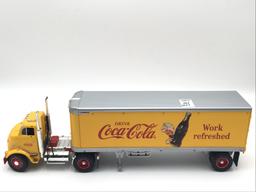 Lot of 4 Including Lg. Coca Cola Semi