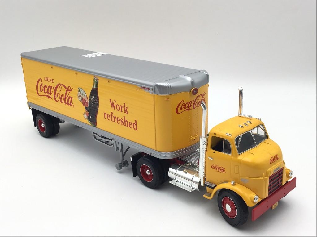 Lot of 4 Including Lg. Coca Cola Semi