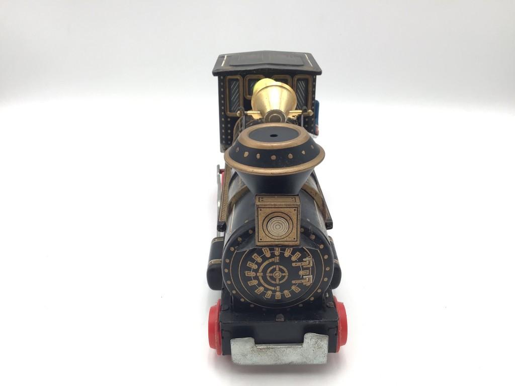 Lot of 2 Battery Operated Tin Locomotives-