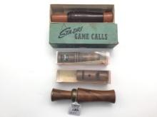 Lot of 4 Calls Including Faulk's Quail Call