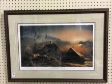 Framed & Signed Terry Redlin Print-1986
