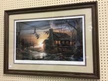 Framed, Signed & Numbered Terry Redlin Print-