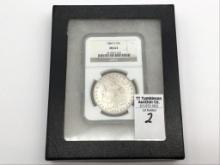 Graded 1884O MS63 Morgan Silver Dollar by NGC