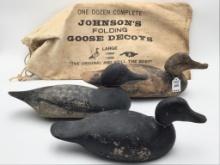 Lot of 4 Including 3 Various Mason Decoys