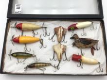 Lot of 9 Various Fishing Lures Including